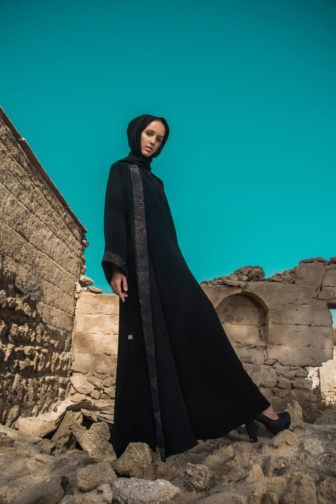 thowby Black Abaya Collection