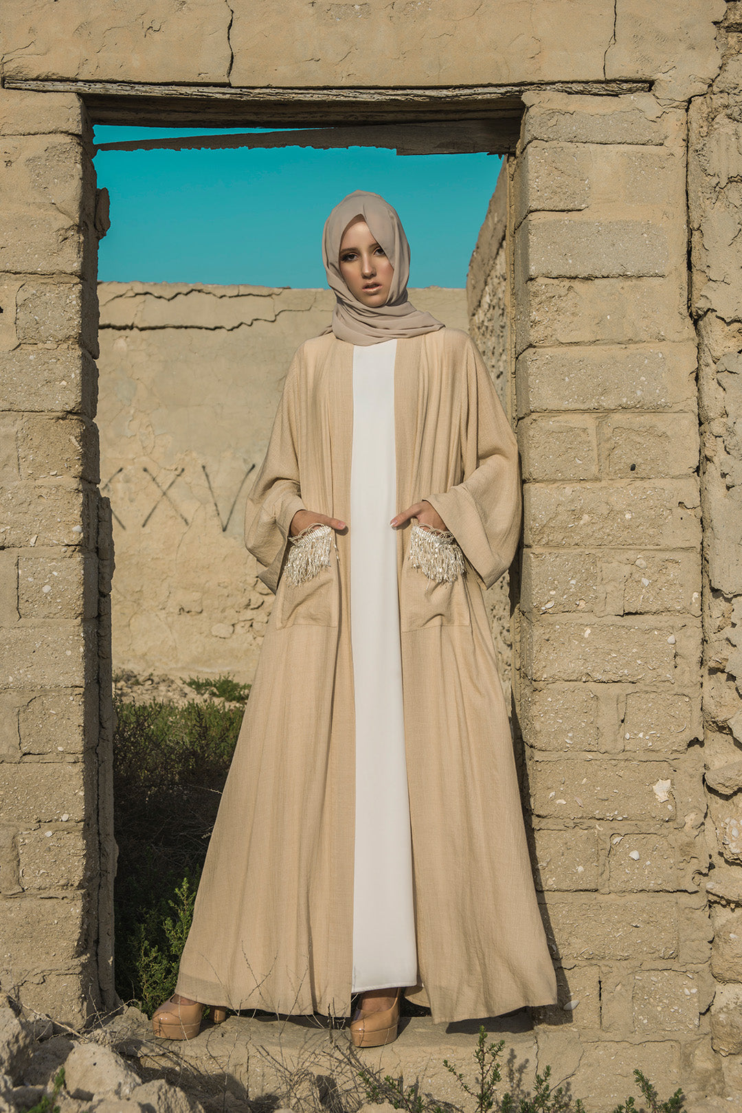 thowby Abaya Set