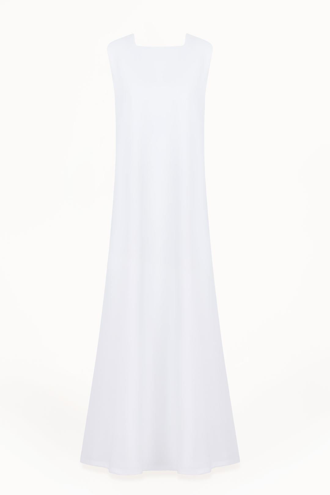 white under dress