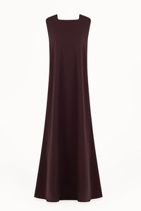 brown under dress