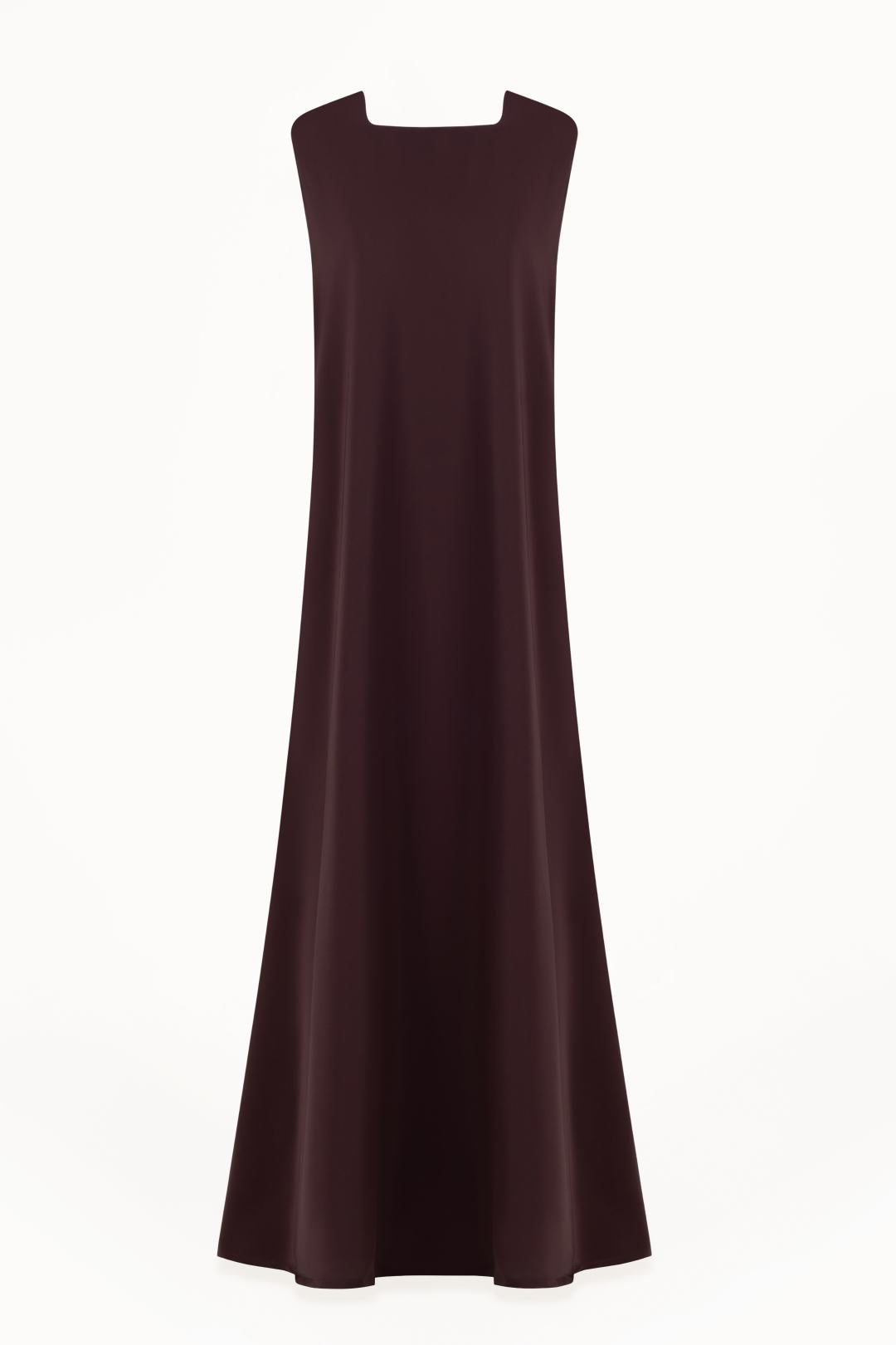 brown under dress