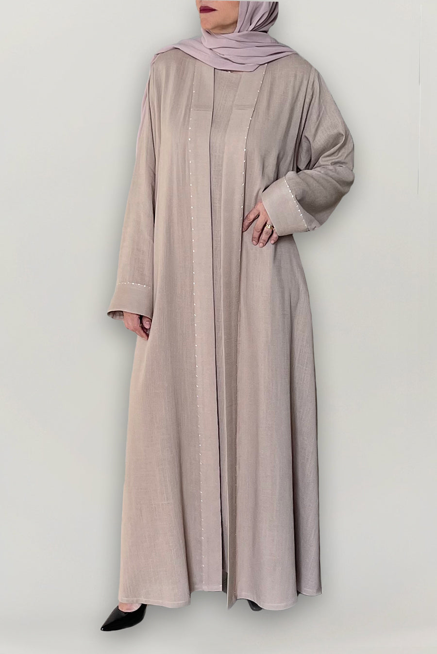 thowby Linen abaya online Dubai