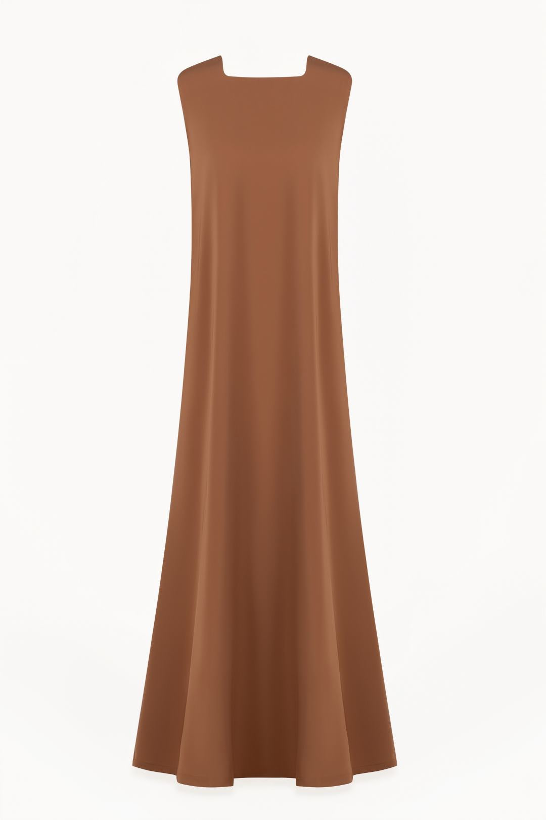 Blue-Brown Abaya Set