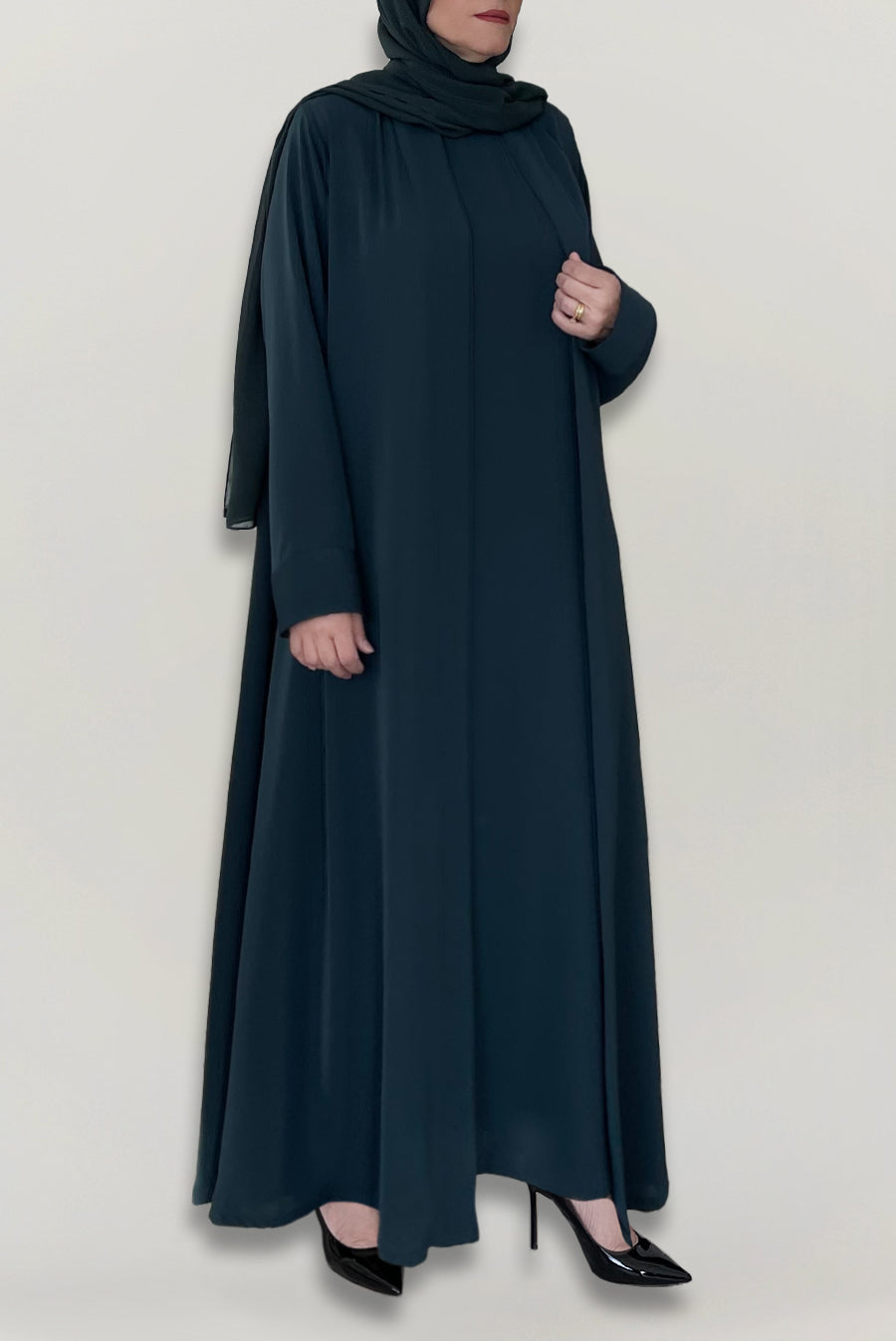 Chic Navy Blue Colored Abaya