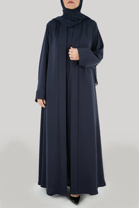 Flowy Navy Blue Colored Abaya