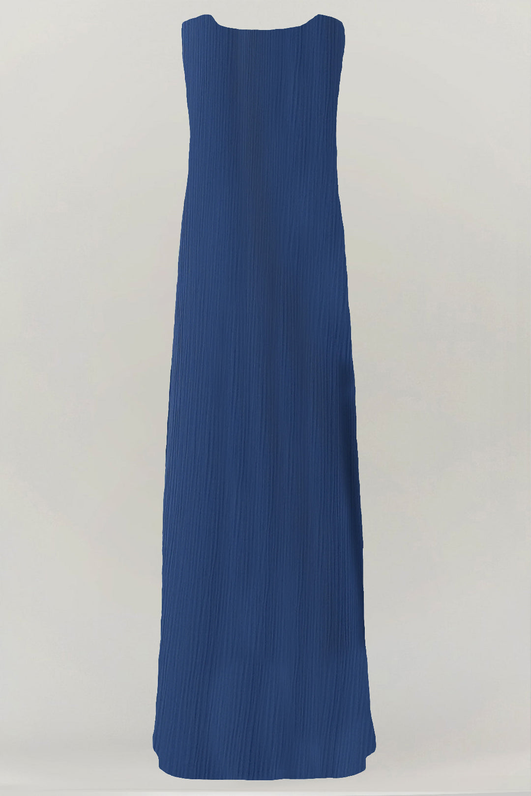 Crushed Blue Colored Bisht - under dress