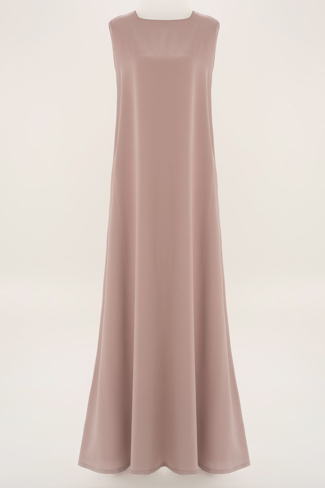 Merola thowby under abaya dress - dirty pink color