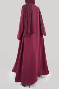 Back Shot of Pink Abaya