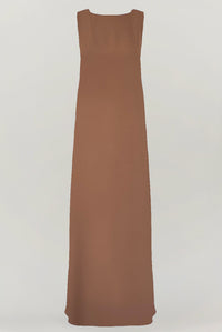 Classy Brown Colored under Abaya dress