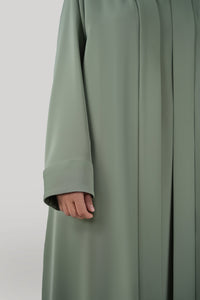 Beautiful Pistachio Green Colored Abaya