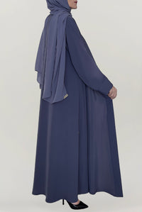 Classy Dark Blue Colored Abaya
