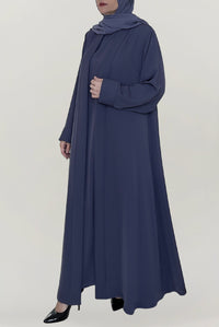 Classy Dark Blue Colored Abaya