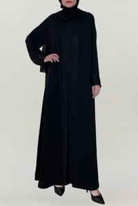 Classy Embellished Black Abaya