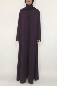 Chic Purple Colored Abaya