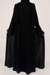 black designer abaya - thowby - dubai online abaya shops