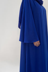 Royal Blue Abaya - thowby - dubai online abaya shops