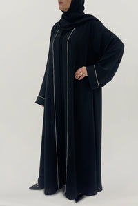 Beautiful Embellished Black Abaya