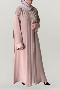 Cheerful Light Pink Colored Abaya