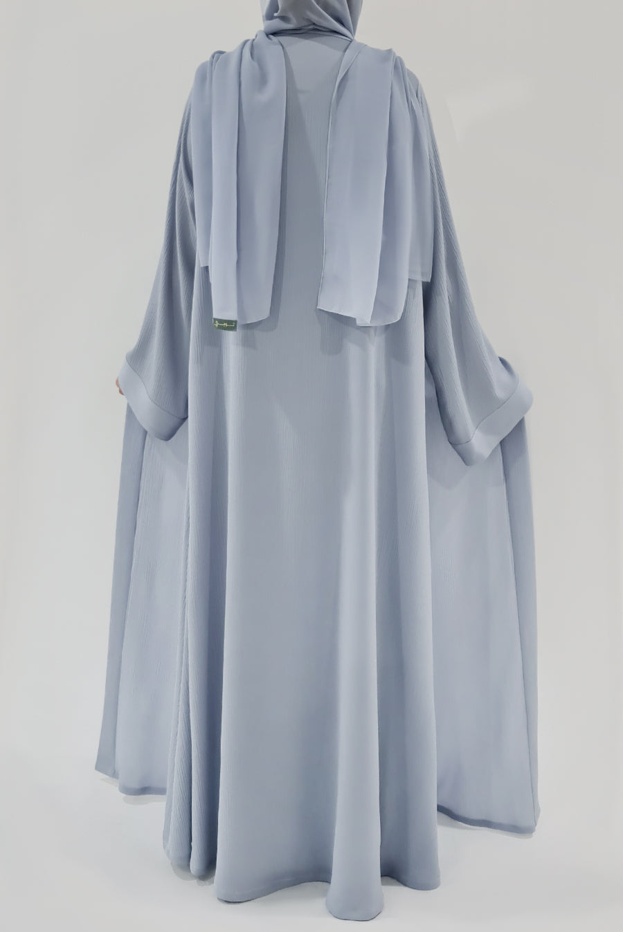 baby grey abaya - thowby - best dubai abayas near me