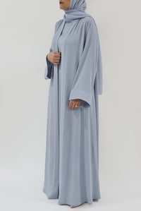 baby grey abaya - thowby - best dubai abayas near me