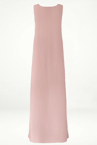 Cheerful Light Pink Colored under abaya dress