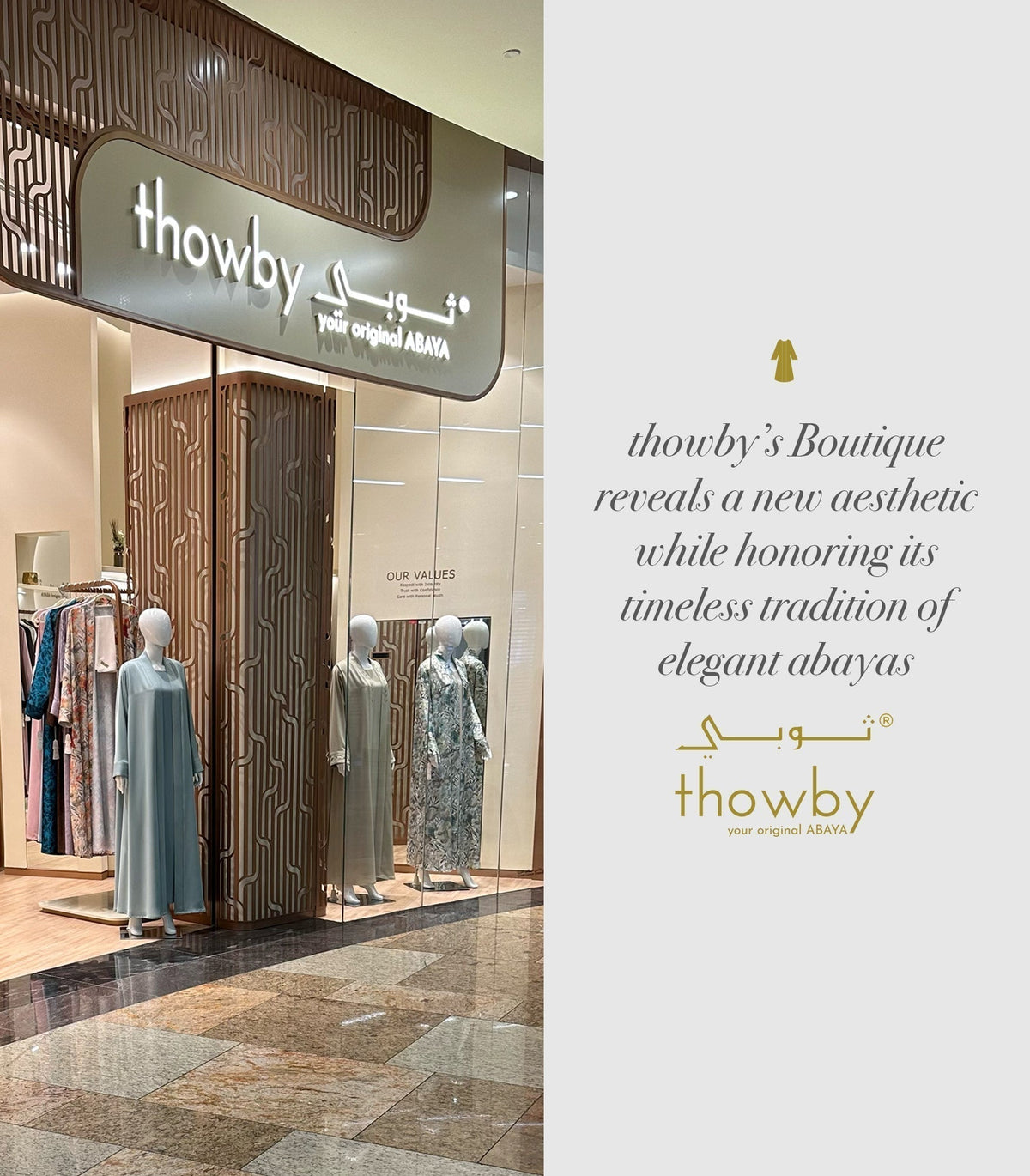 Dubai Festival City Mall: New thowby Signature Boutique