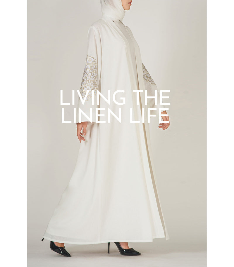 Living the Linen Life: High Comfort Abayas from thowby