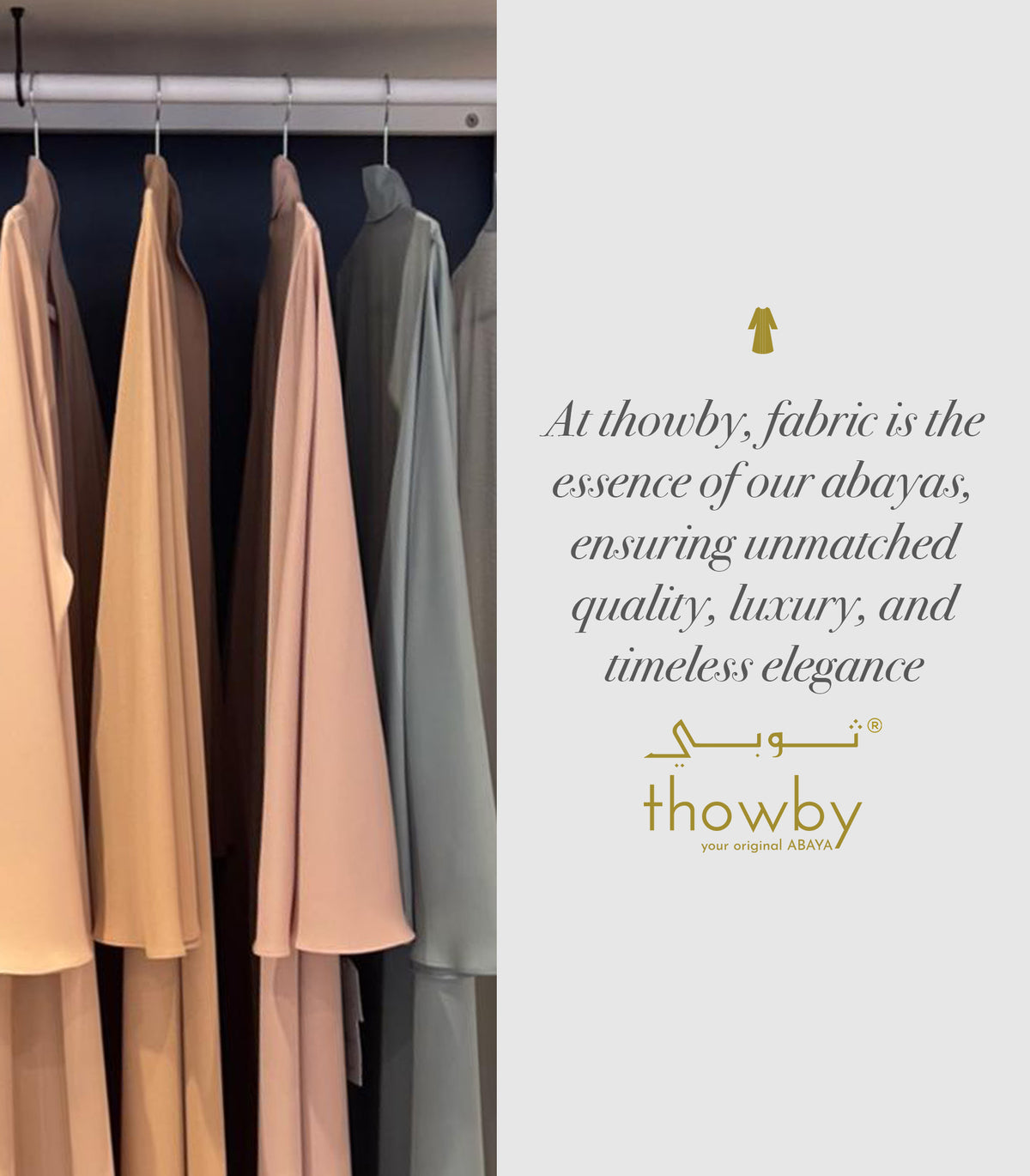 High-Quality Fabrics, Forever Timeless Abayas: Why Fabric Quality Is Key At thowby