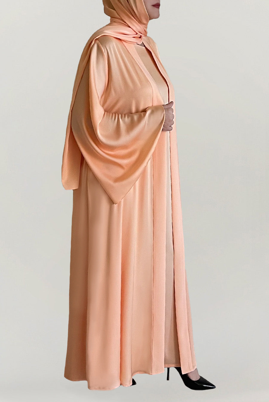 thowby Silk Abaya