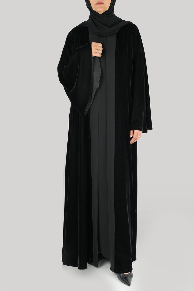 Black Velvet WinterAbaya