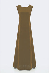 Olive Under Abaya Dress