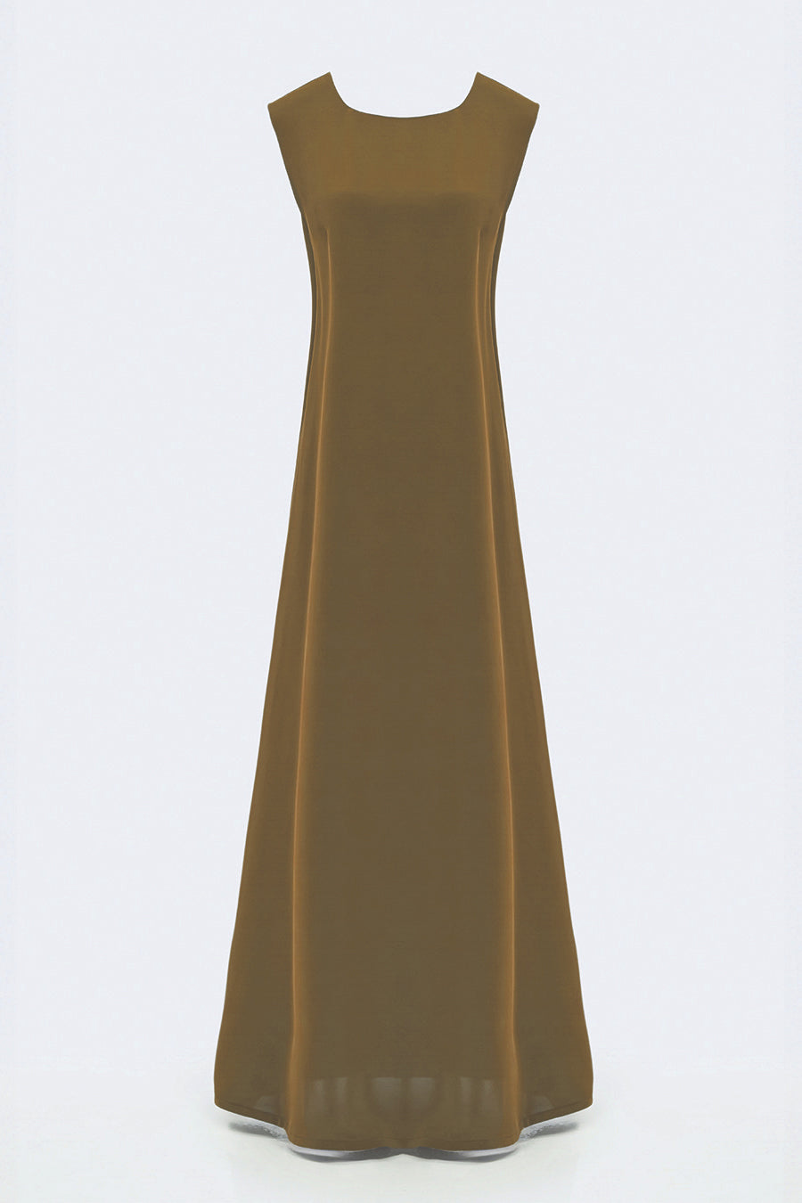 Olive Under Abaya Dress