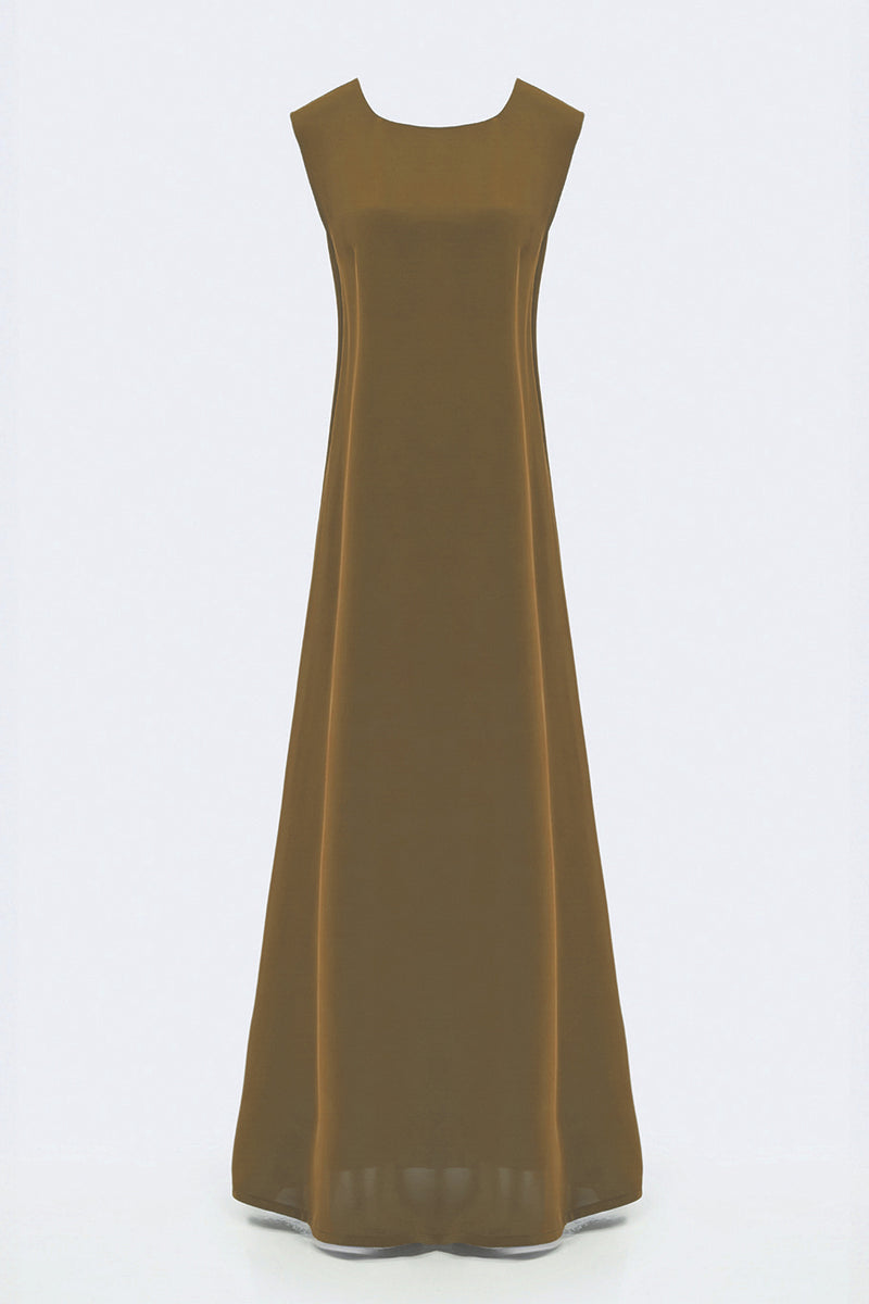 Olive Under Abaya Dress
