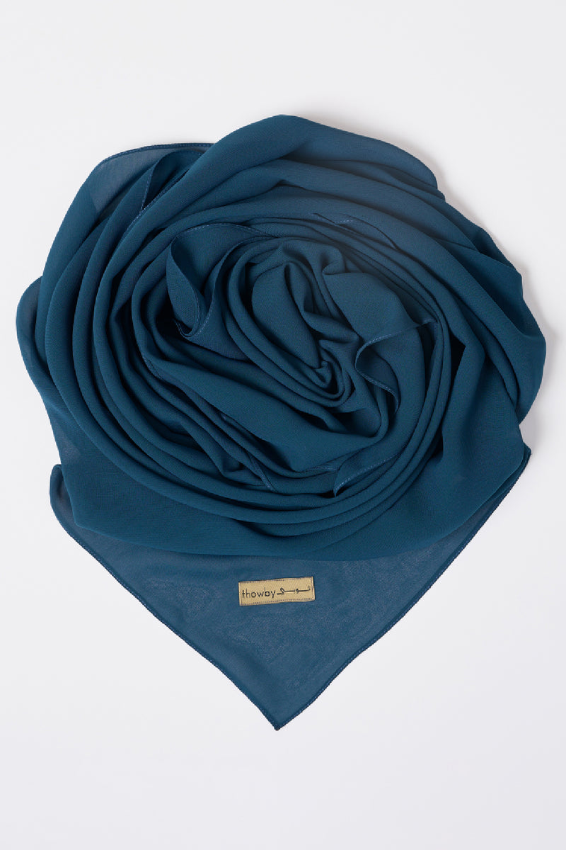 elegant petrol blue Shayla