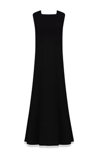Elegant Black under Abaya dress