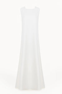 Elegant Pearl-Tone under Abaya dress