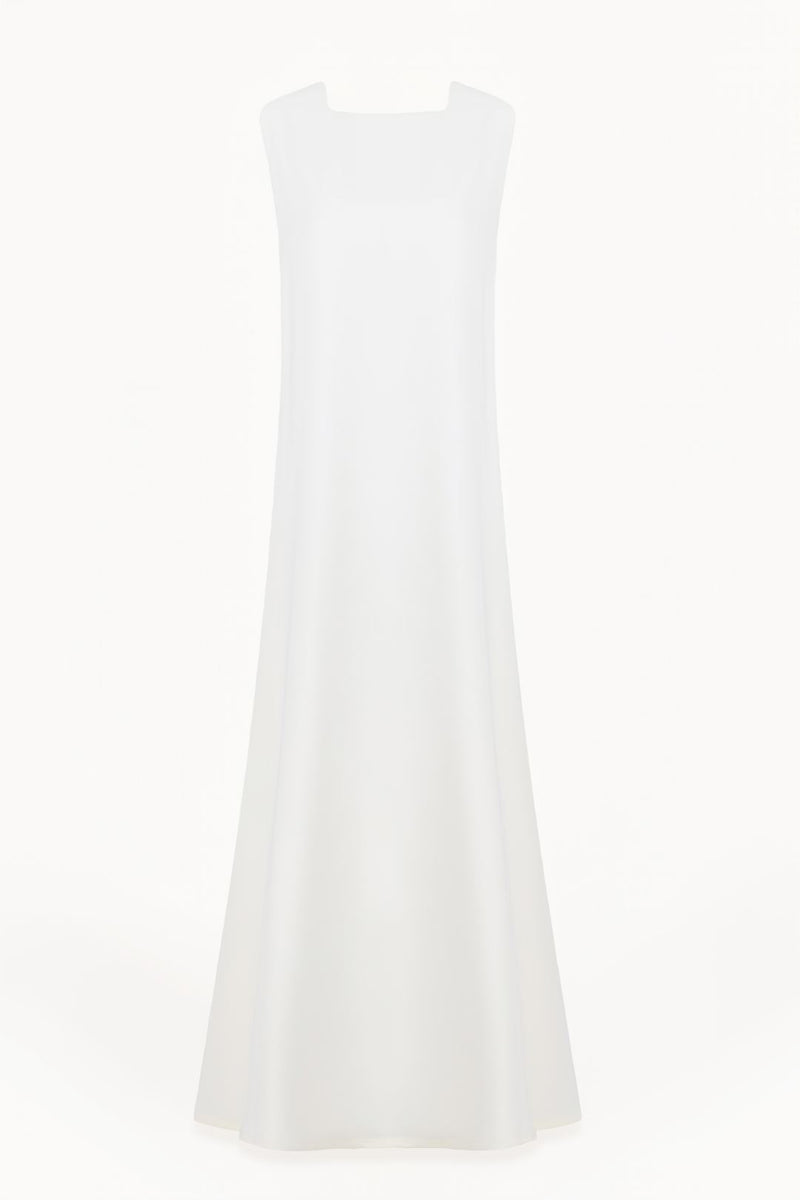 Elegant Pearl-Tone under Abaya dress