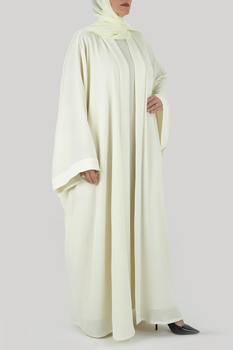 thowby Fahda Bisht Abaya set  - side image