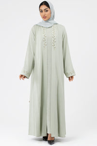Diamond-Tone Abaya Set