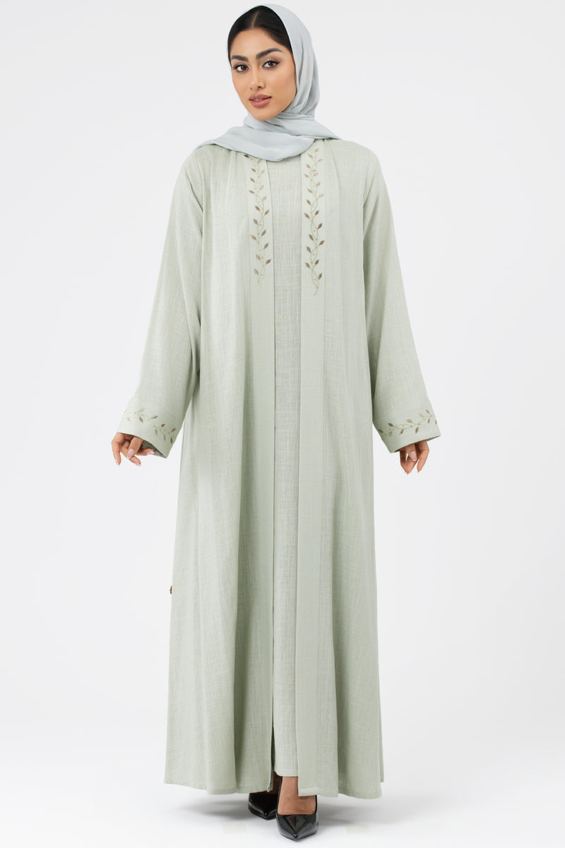 Diamond-Tone Abaya Set