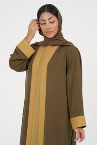 Dark Olive Colored Abaya