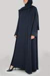 thowby Maitha Abaya Left - Navy Blue Color