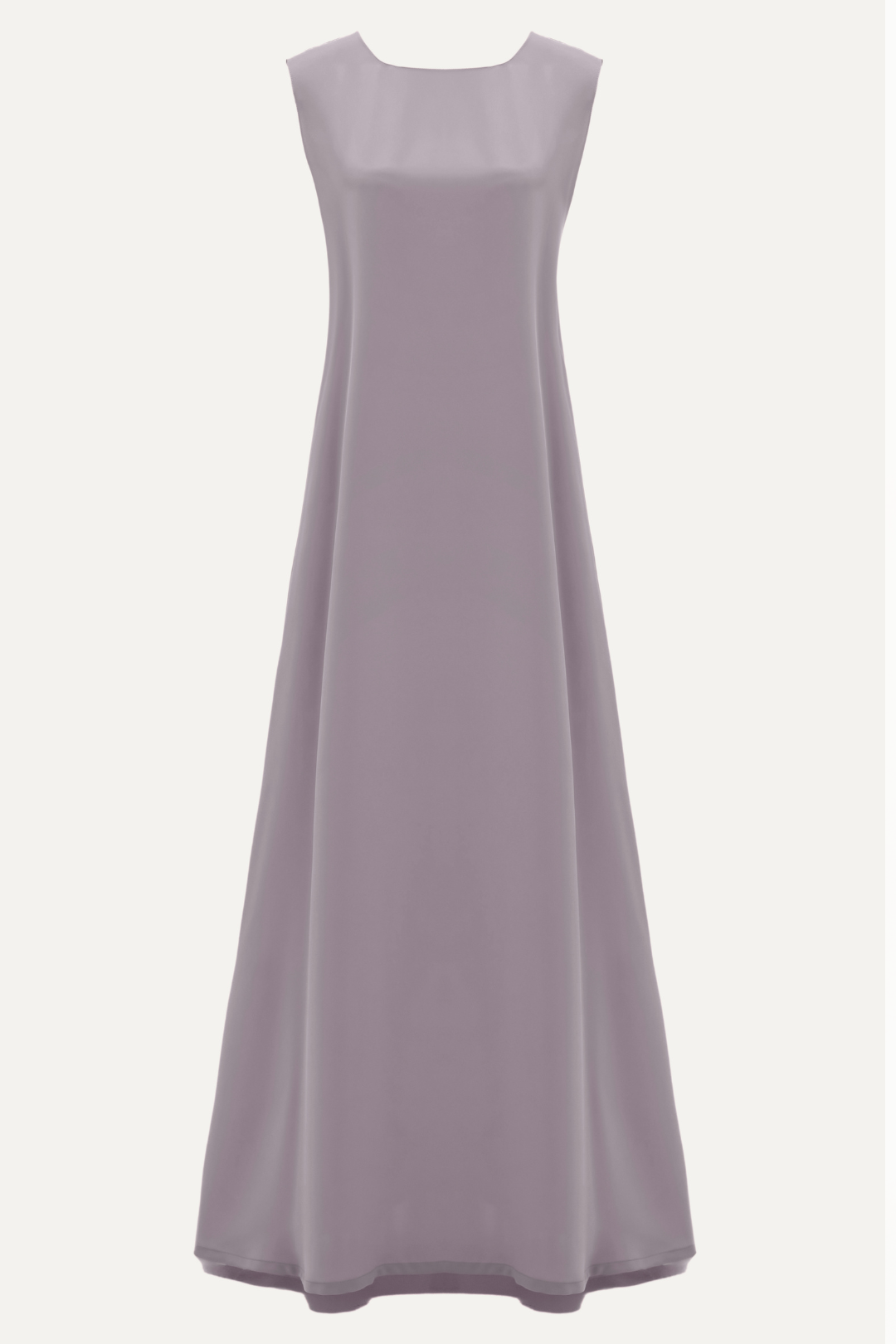 Noor abaya grey underdress with elegant inner dress design and flowing silhouette