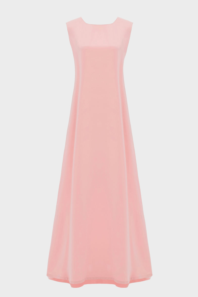 Peach Pink Under Abaya Dress