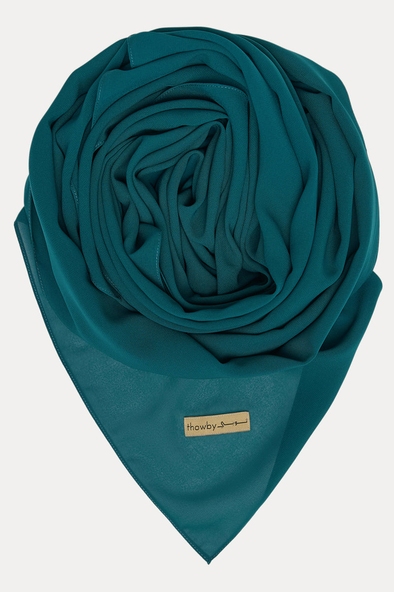 an elegant teal shayla