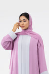Two-toned Pink Colored Abaya
