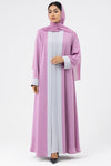 Two-toned Pink Colored Abaya