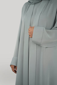 Flowy Baby Blue Colored Abaya