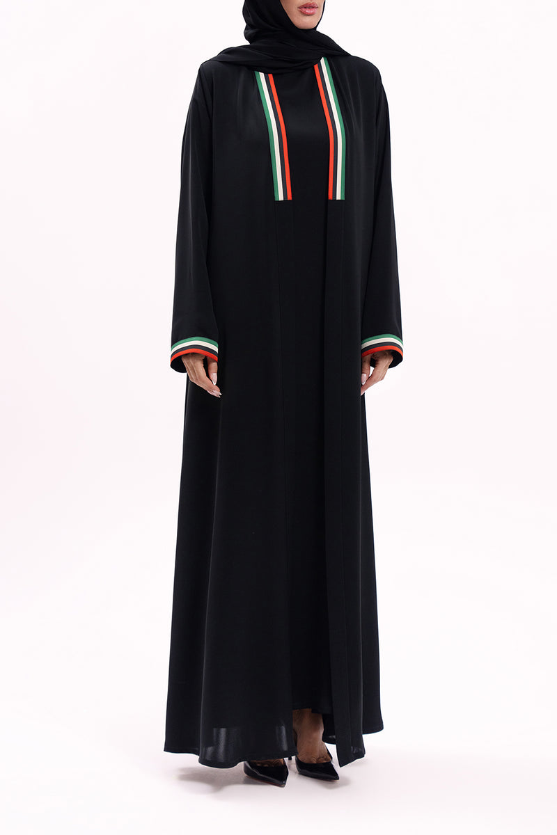 Thowby UAE Black Abaya