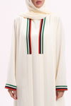 Thowby UAE White Abaya